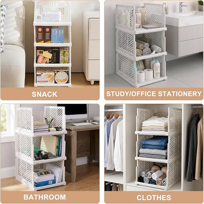 2026 Upgraded Closet Organizers and Storage, 5 Pack Pull-Out Wardrobe Bins - Image 7