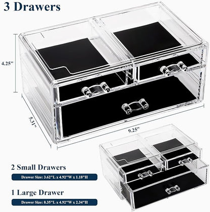 Sea Team Clear Makeup Organizer - Image 6