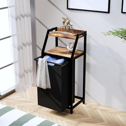 Laundry Hamper, Laundry Sorter, Rolling Laundry Basket - Image 8