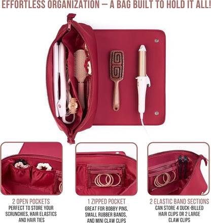 BAREFOOT CARIBOU Hair Tools Travel Bag and Heat Resistant Mat - Image 7