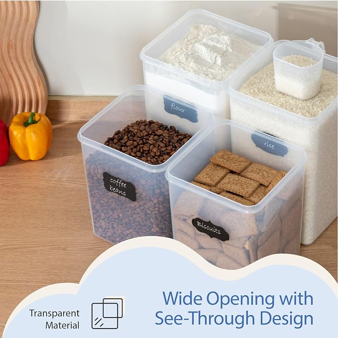 Chef's Path Large Airtight Food Storage Containers - Image 5