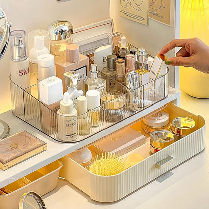 Makeup Organizer with Stackable Drawer, Cosmetic Storage Display Case - Image 4