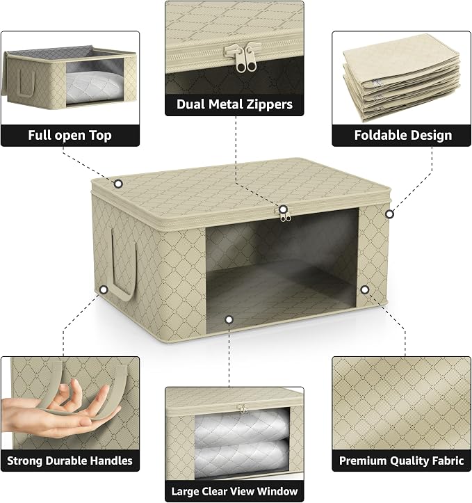 Sorbus Medium Clothes Storage Bags - Image 5