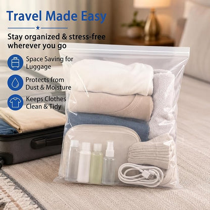 Extra Large 5 Gallon Zippered Plastic Bags - Image 5