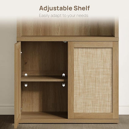 SICOTAS 70.5" Tall Bookshelf - Image 7
