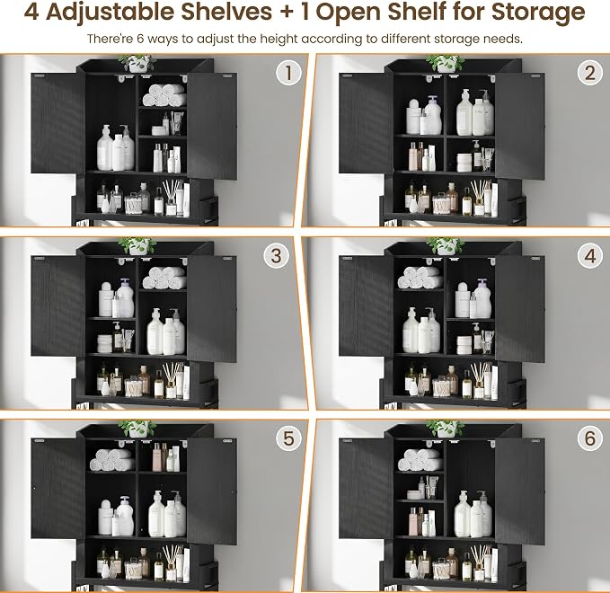 Over The Toilet Storage Cabinet - Image 5