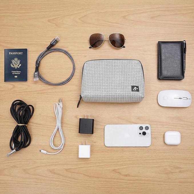 simtoper Electronic Organizer Travel Case – Waterproof Cable Bag - Image 4