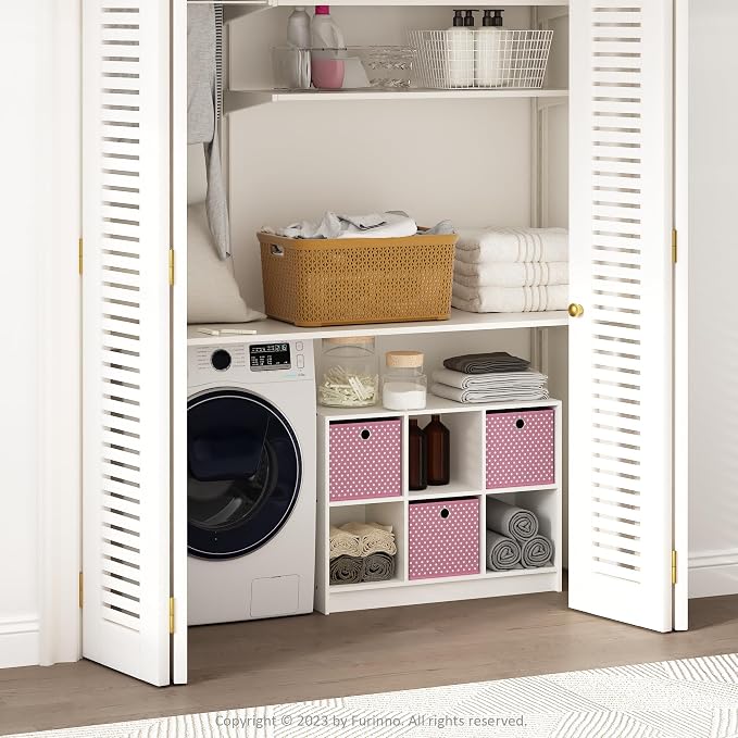 Furinno Cubic Closet Organizers and Storage, 6-Cube Closet Organizer - Image 2