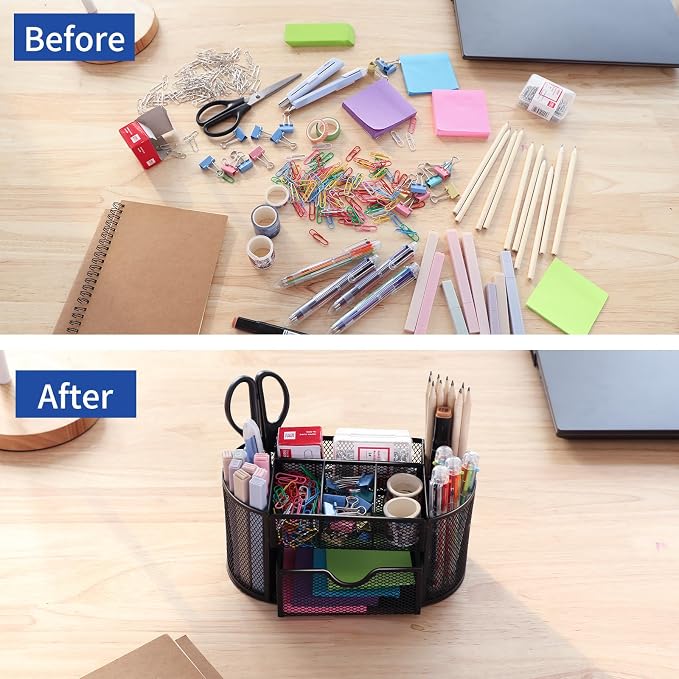 EOOUT Desk Organizer, Pencil Holder - Image 5