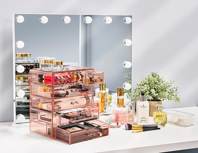 Sorbus Acrylic Makeup Organizer - Image 2
