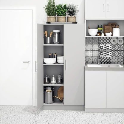 Prepac Elite Tall Garage Storage Cabinet & Pantry Storage Cupboard, 2-Door - Image 7