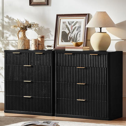 LEYAOYAO Fluted 5 Drawers Dresser - Image 6