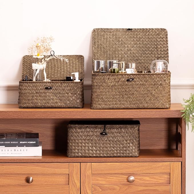 Nonam Seagrass Storage Baskets - Image 6