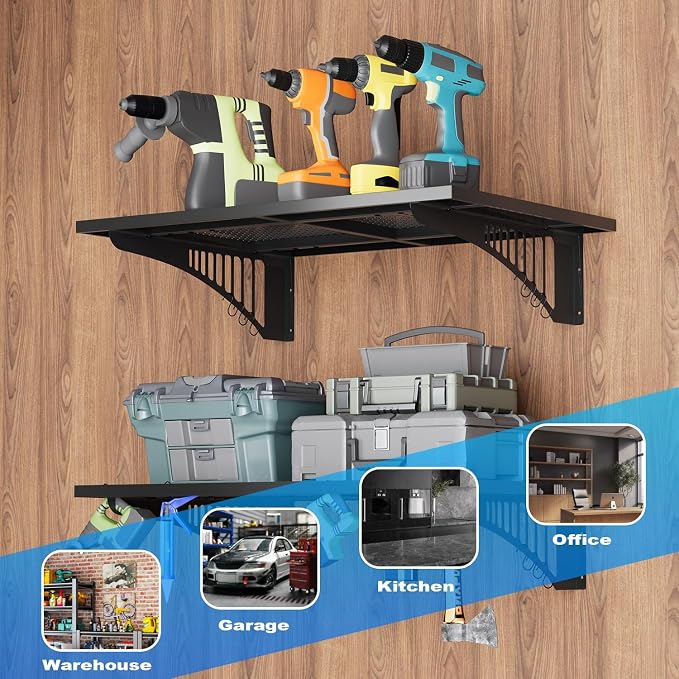 EROMMY 2-Pack 2x3ft Garage Shelving - Image 7