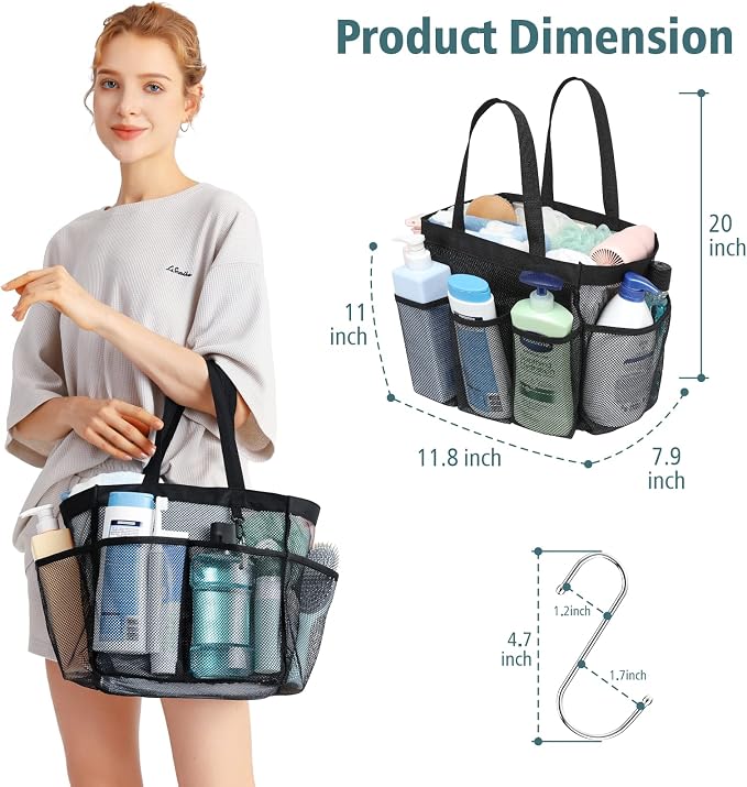 Mesh Shower Caddy Portable - Image 3