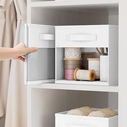 DIMJ Cube Bins, 12.2-Inch Storage Bins Cubes - Image 3