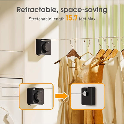 Retractable Heavy Duty Clothesline - Image 2