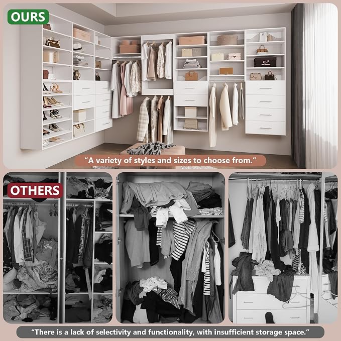 4-Drawer Stackable Storage Organizer Unit - Image 7