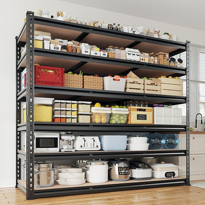 REIBII 6-Tier Garage Shelving, Adjustable Metal Shelving, Large-Capacity Garage - Image 5