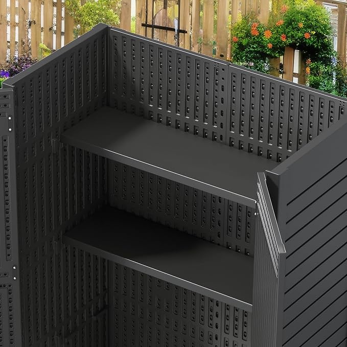 YITAHOME Metal Storage Shed Shelves - Image 2