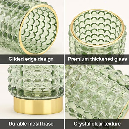 DASITON Makeup Brush Holder Organizer, Crystal Cosmetic Make Up Brush Holder - Image 6