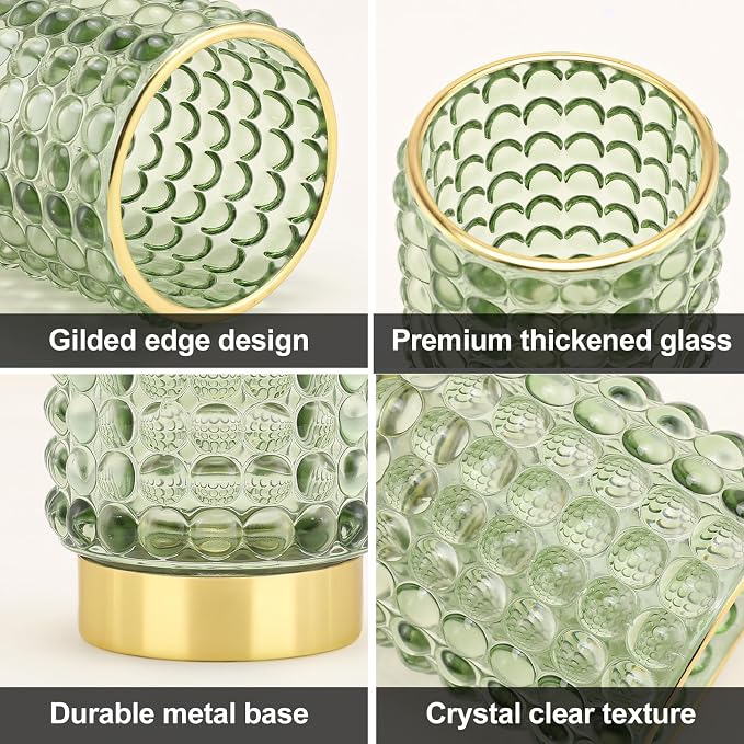 DASITON Makeup Brush Holder Organizer, Crystal Cosmetic Make Up Brush Holder - Image 6