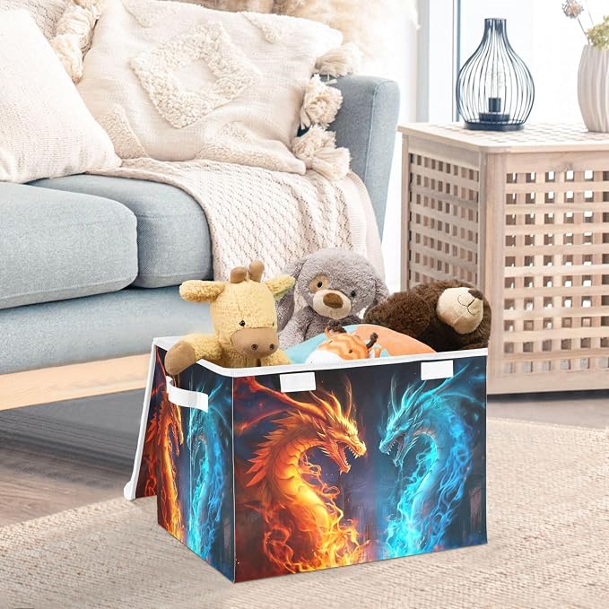 Fire and Ice Dragon Storage Bins - Image 5