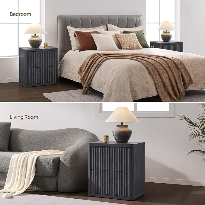 SICOTAS Night Stand Set of 2 Nightstands - Image 6