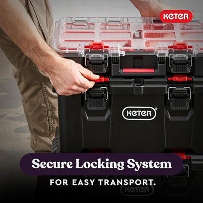 Keter Stack-n-Roll Modular Tools Organizer - Image 4