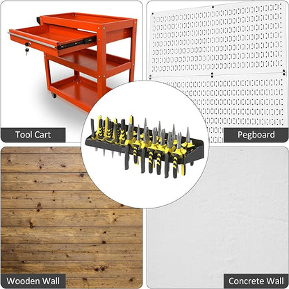 UNITEDPOWER Pliers Holder, Wall Mount Storage Rack Organizer - Image 6