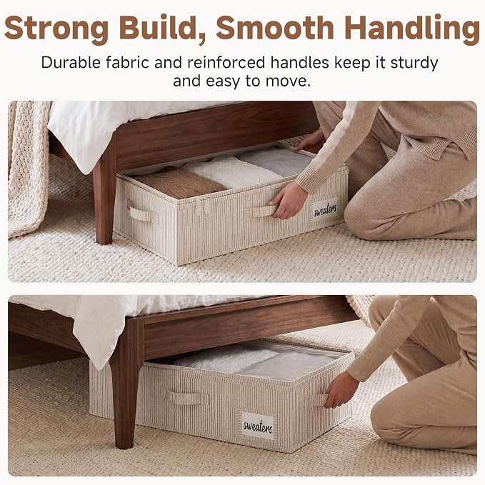 StorageWorks Under Bed Storage Containers - Image 4