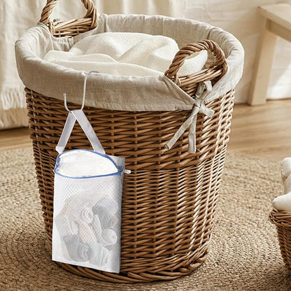 3 PACK Hanging Mesh Laundry Bags - Image 7