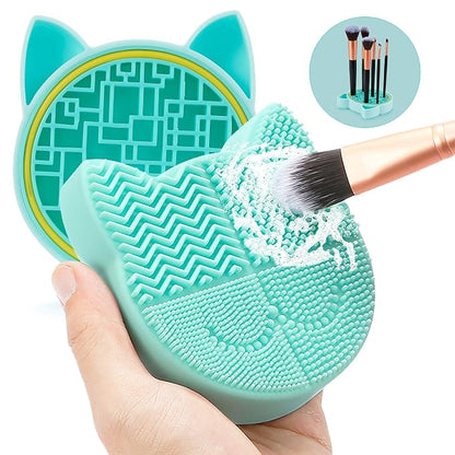 TailaiMei 2 in 1 Makeup Brush Cleaning Mat - Image 7