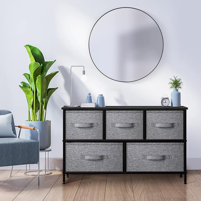 Sorbus Dresser with 5 Drawers - Image 6
