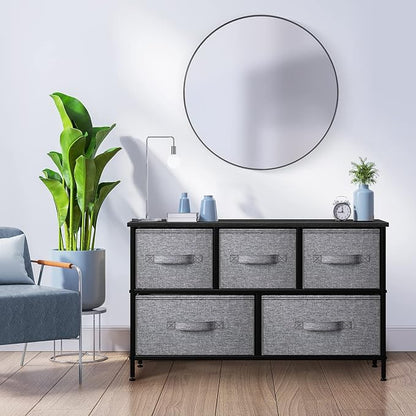 Sorbus Dresser with 5 Drawers - Image 6