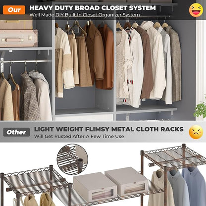 Armocity 5FT Small Closet System - Image 3