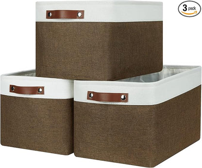 HNZIGE Fabric Storage Baskets by HNZIGE