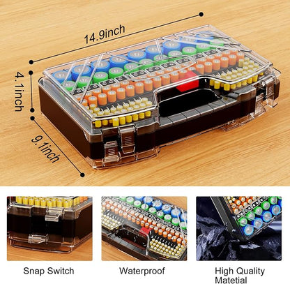 Battery Organizer Storage Holder Box Case - Image 4