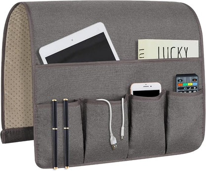 NB Sofa Armrest Organize remote holder bedside caddy organizer by Unknown