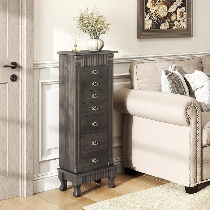 Giantex Standing Jewelry Cabinet - Image 5