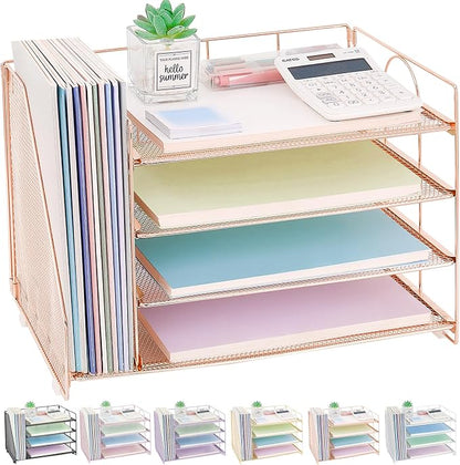 OPNICE 4-Tier Paper Organizer - Image 7