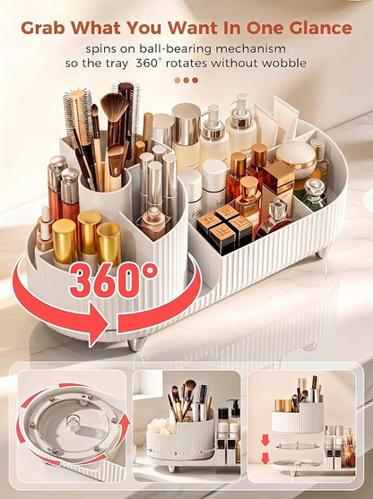 Booklov Rotating Makeup Caddy Organizer - Image 6