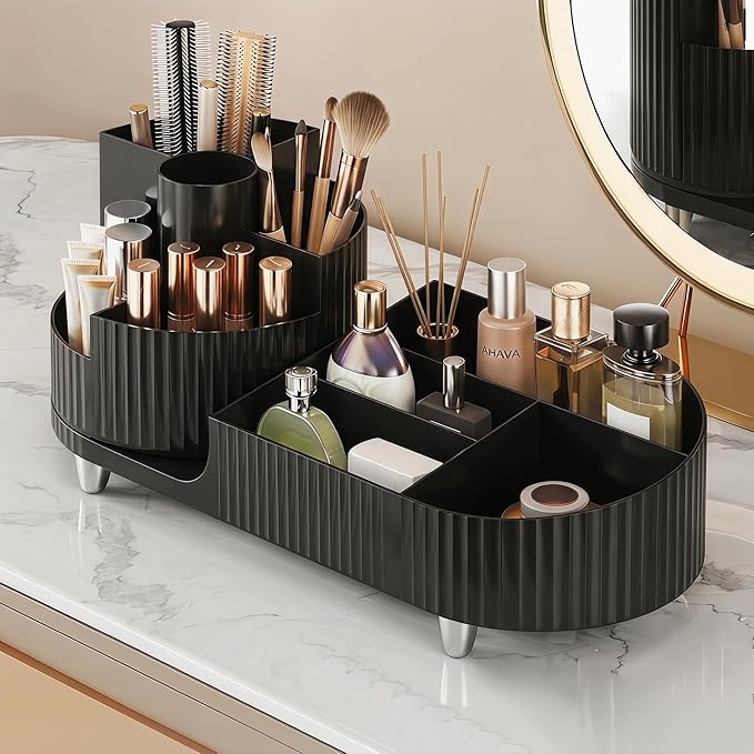 Booklov Rotating Makeup Caddy Organizer by Booklov