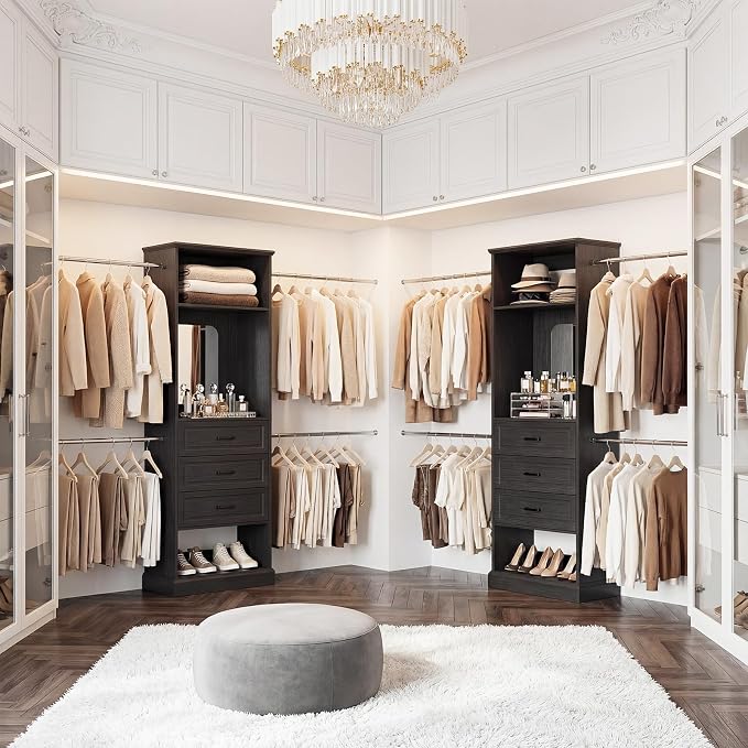 Unikito Closet System, 4FT - 9FT Closet Organizer - Image 3