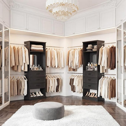 Unikito Closet System, 4FT - 9FT Closet Organizer - Image 3