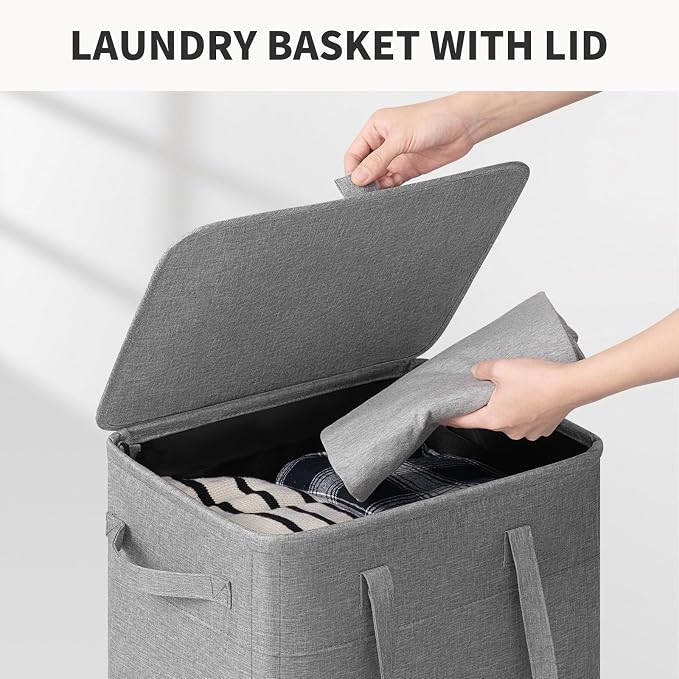 Goodpick 75L Rolling Laundry Hamper - Image 4