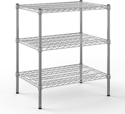 21" Deep x 30" Wide x 34" Height Wire Shelving Kit | 3-Tier | NSF Commercial by Regal+Altair