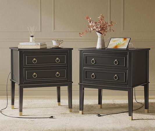 Huuger 27.6 Inch Tall Nightstand by Huuger