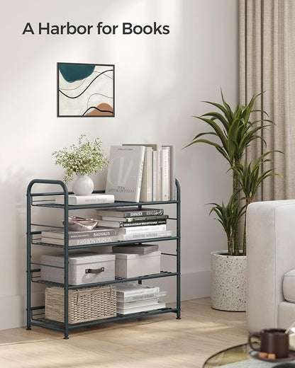 SONGMICS Shoe Rack, 4 Tier Shoe Organizer - Image 8