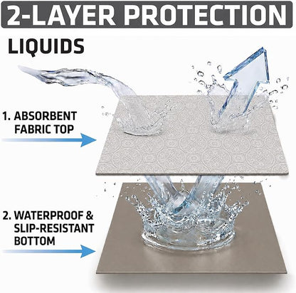 Drymate Premium Luxury Shelf & Drawer Liner, Thick Cushioned Fabric, - Image 9